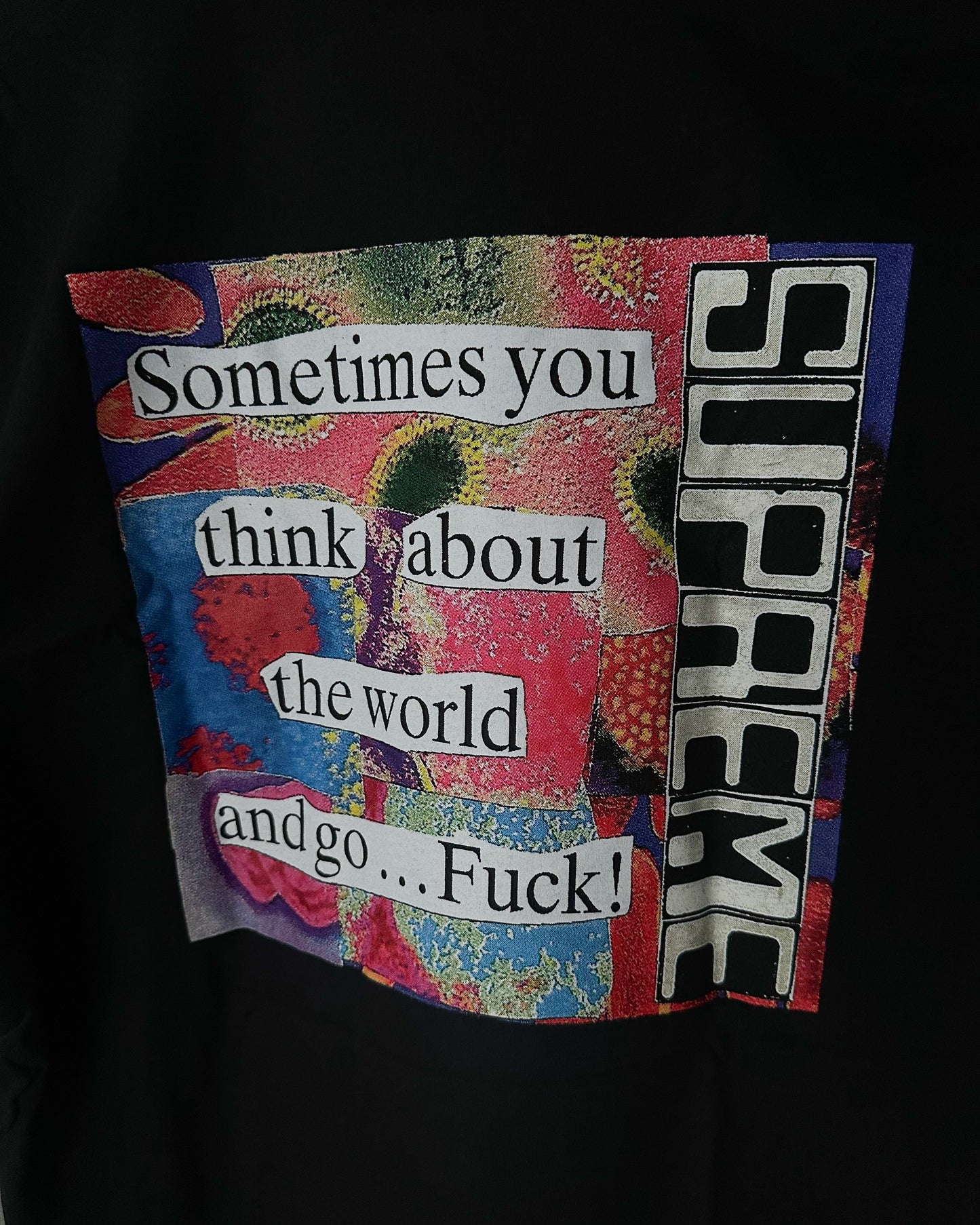 T-shirt “Static” Black XL