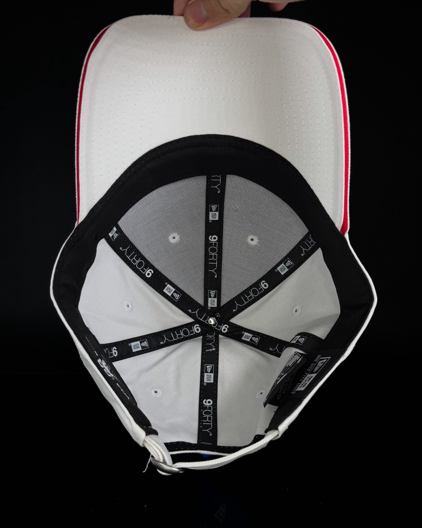 Cap “Cash App” RedBull NewEra 9FORTY White