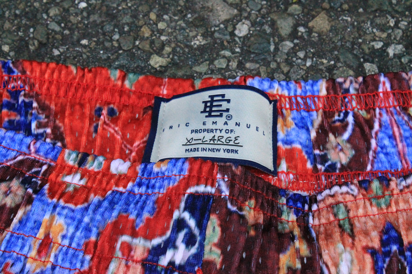 “Red EE Rug” Shorts