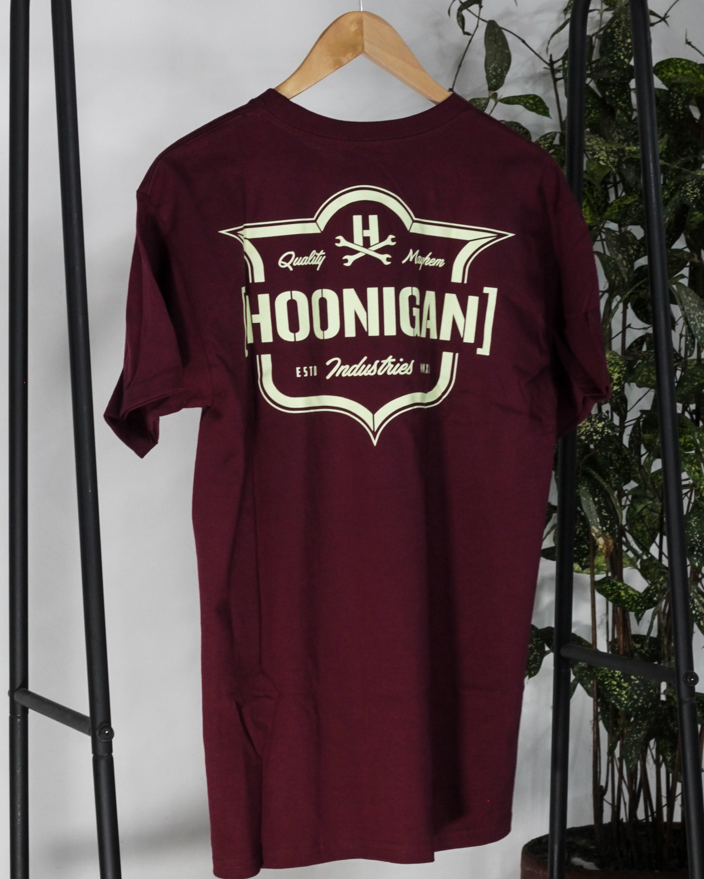 T-Shirt “Emblem” Burgundy M