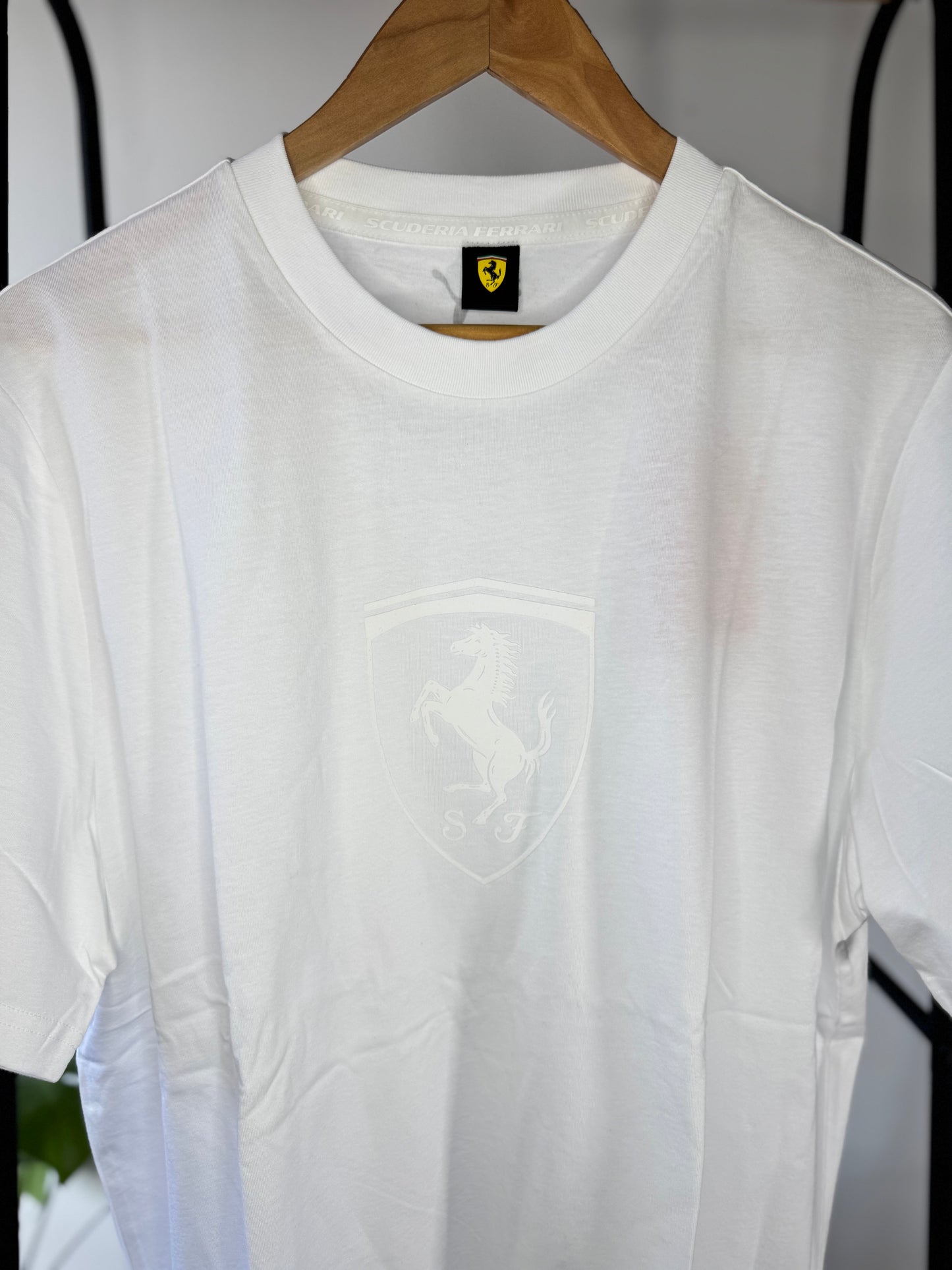 T-Shirt Puma x Ferrari “Logo” All White