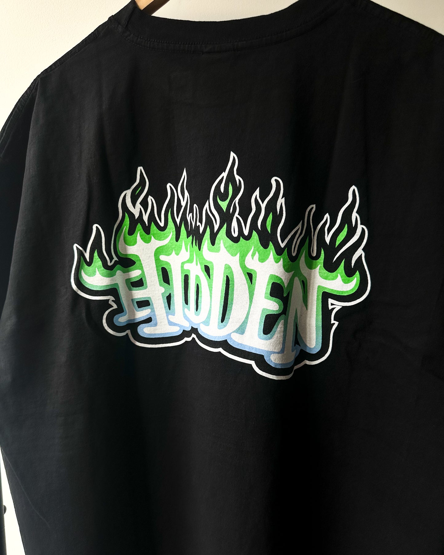 T-Shirt “Flame Tee” Black L