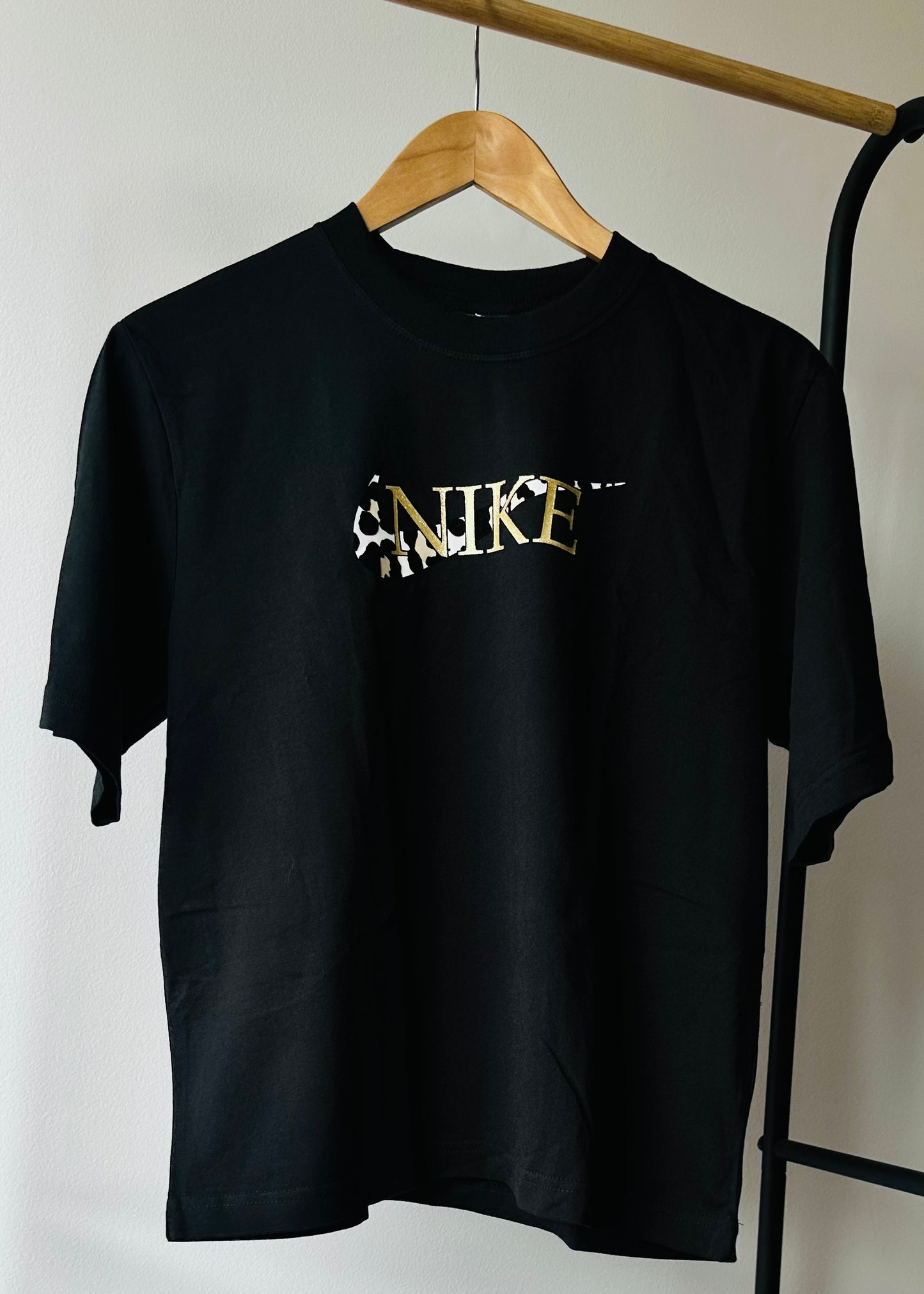 T-Shirt "Animal print" Black XS