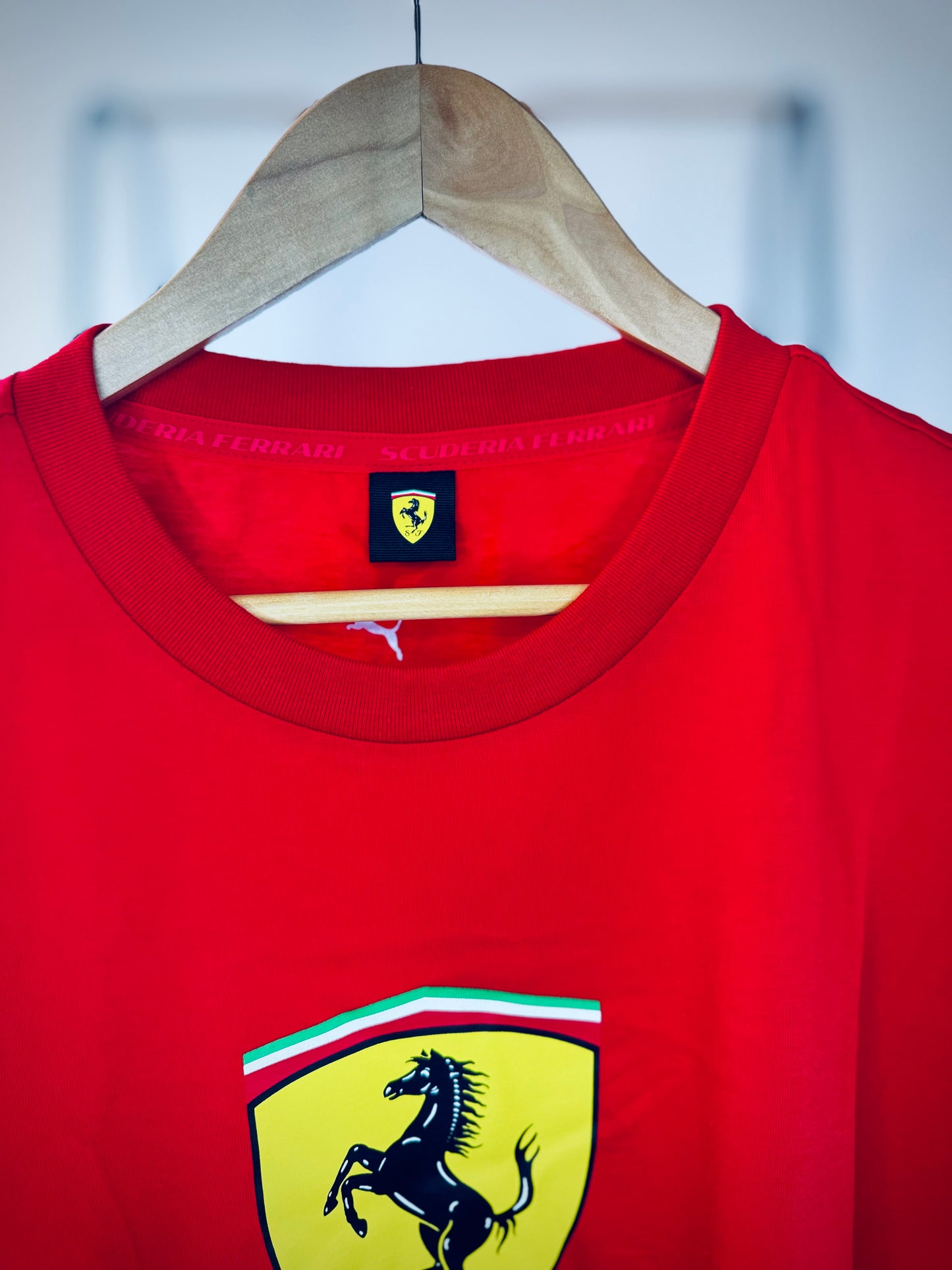 T-Shirt Puma x Ferrari “Logo” Red