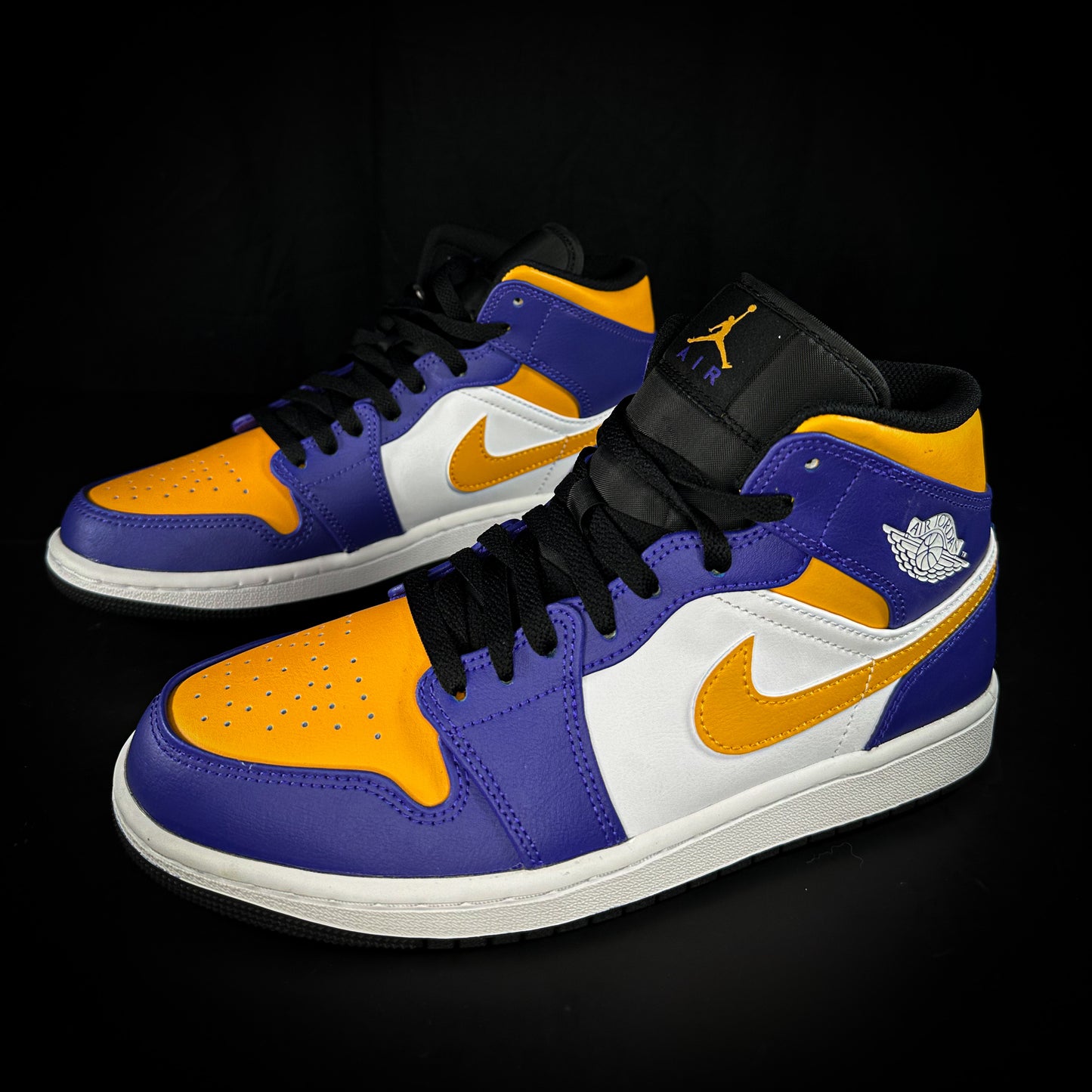 Jordan 1 Mid “Lakers” 8,5us (10W)