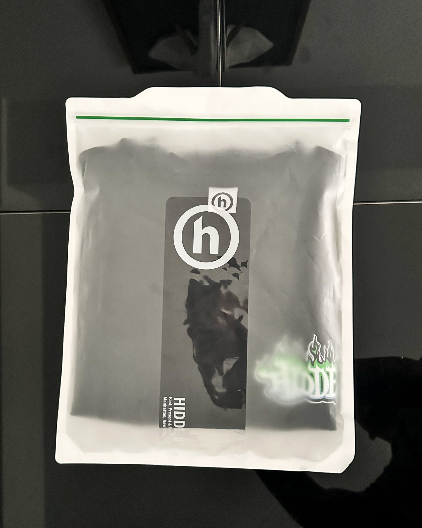 T-Shirt “Flame Tee” Black L