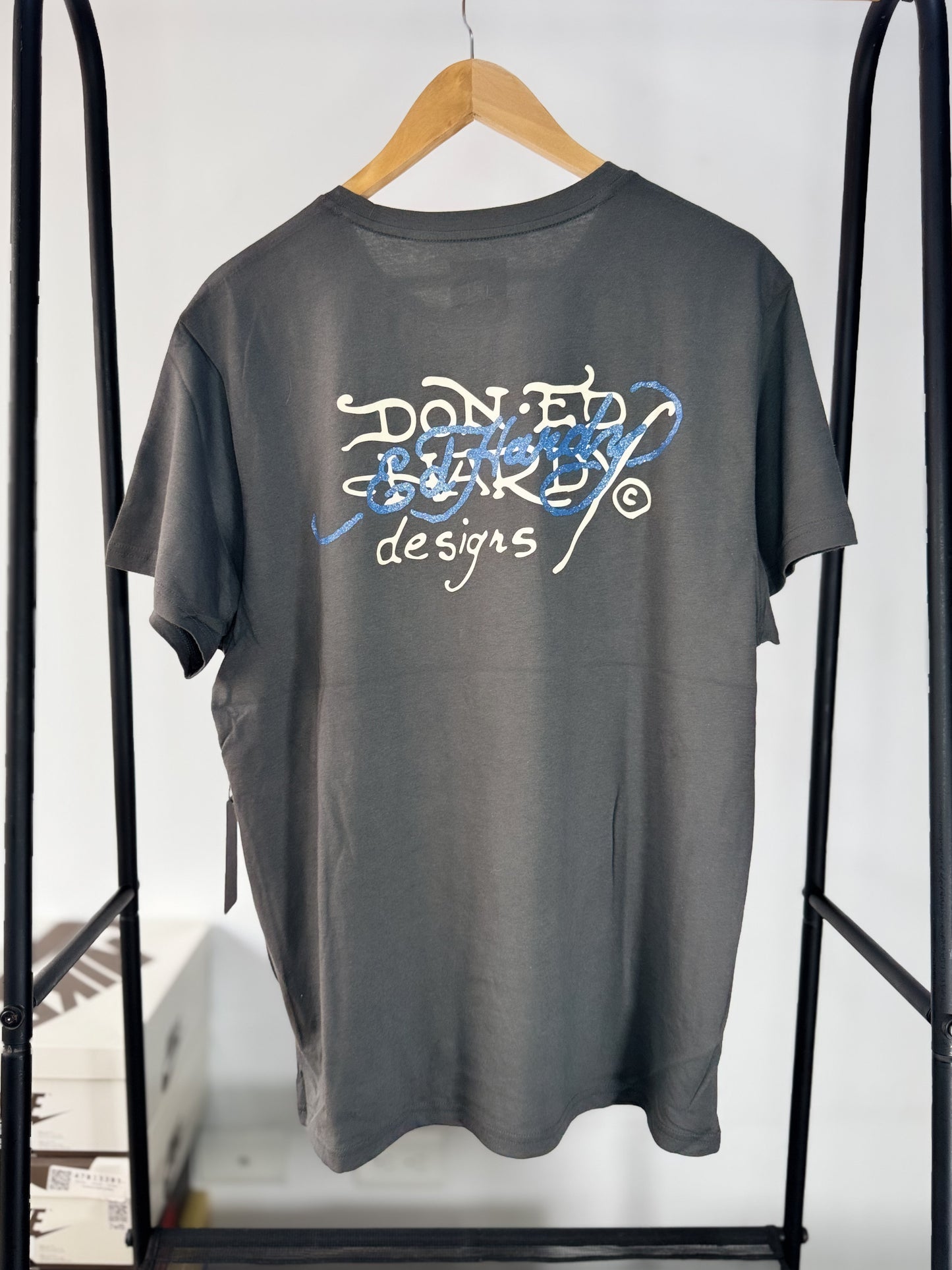 T-Shirt “Eagle Skull” Charcoal L