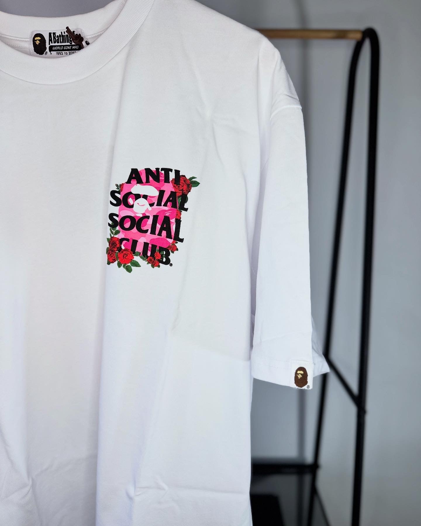 T-Shirt BAPE x ASSC White XL