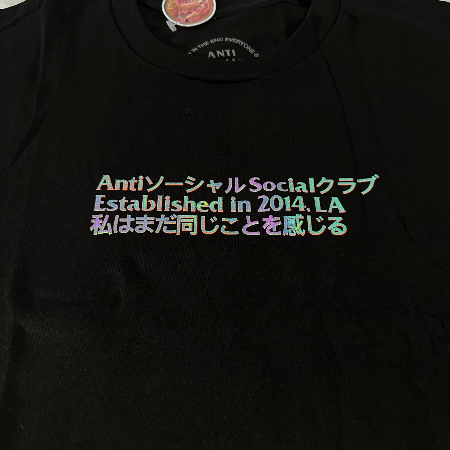T-Shirt AntiSocialSocialClub “Temporary Memory” L