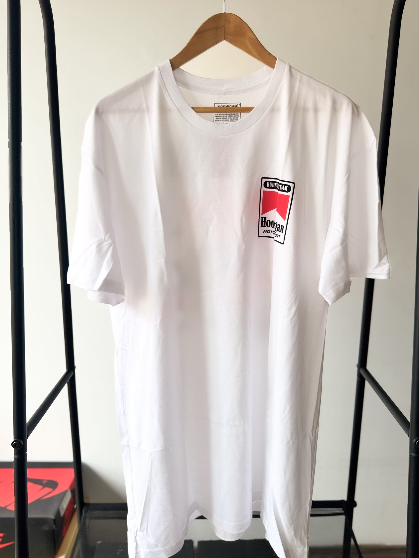 T-Shirt “HN Burnout team” White XL