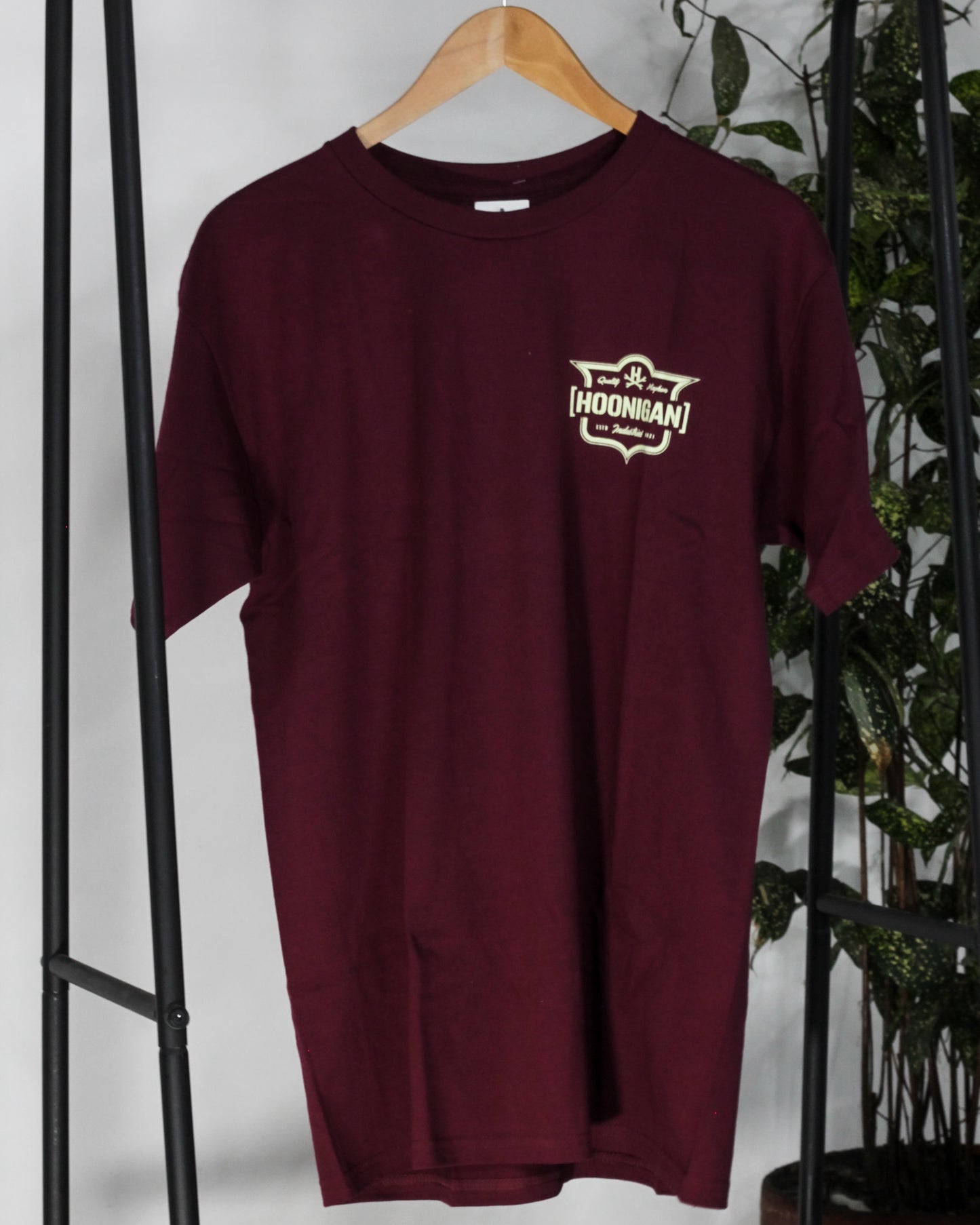 T-Shirt “Emblem” Burgundy M