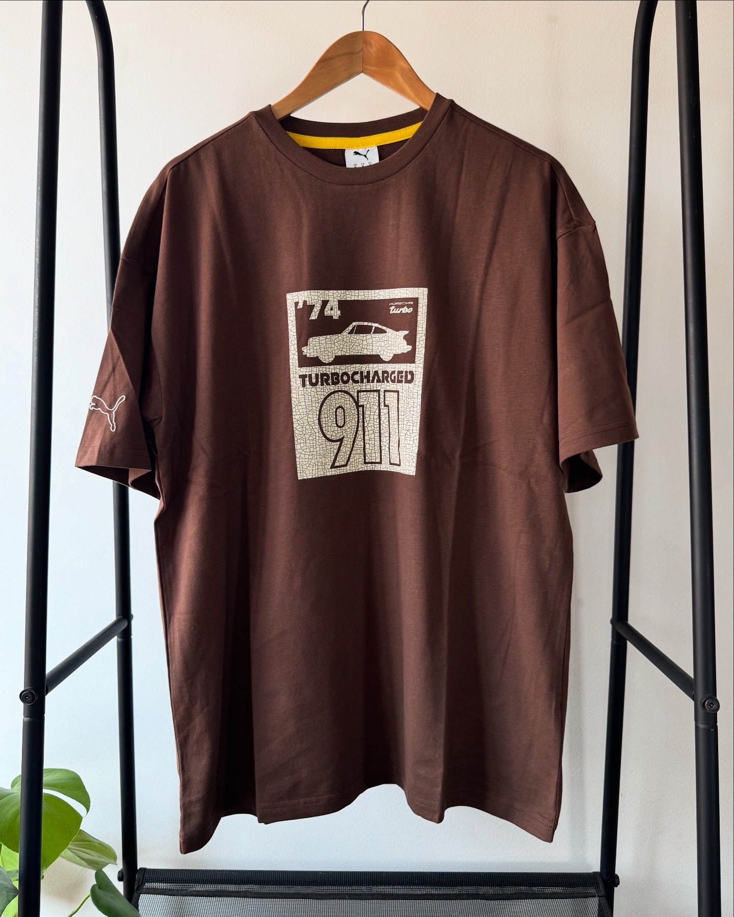 T-Shirt Puma x Porsche “911” Brown