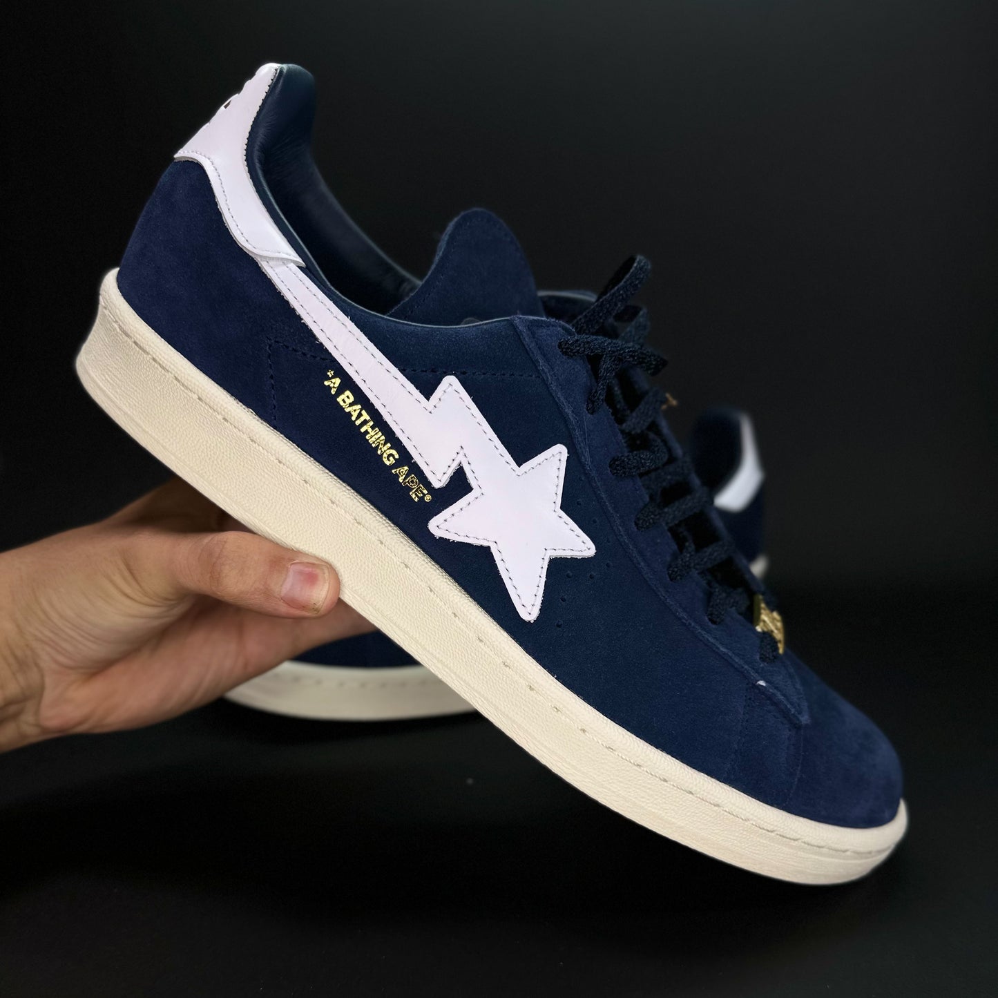 Campus x Bape 30th Anniversary “Collegiate Navy” 10,5us