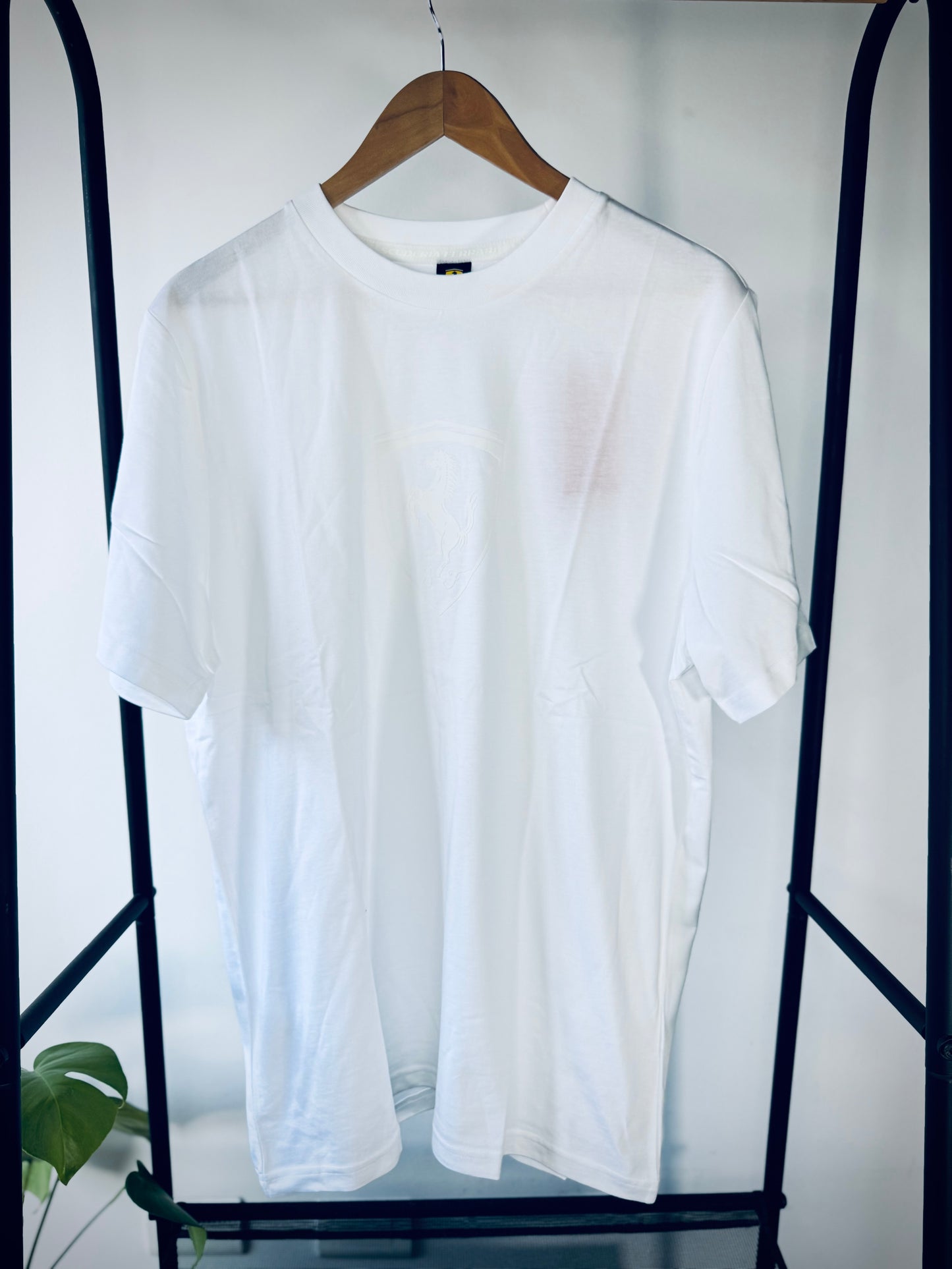 T-Shirt Puma x Ferrari “Logo” All White