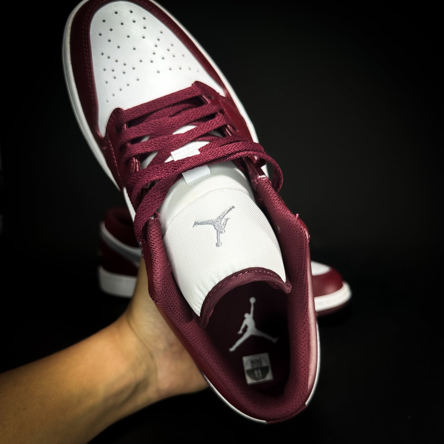 Nike Jordan 1 Low “Bordeaux” 11us
