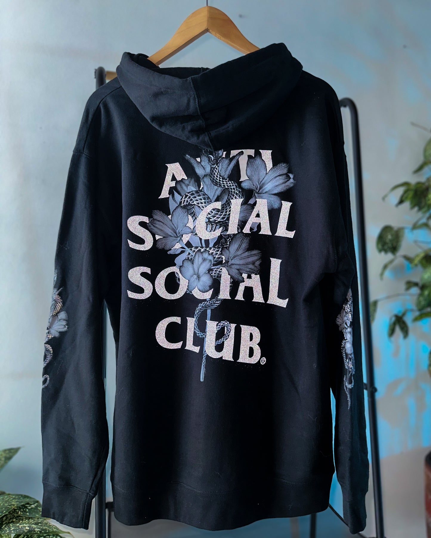 Hoodie ASSC “Hokkaido” Black Reflective L