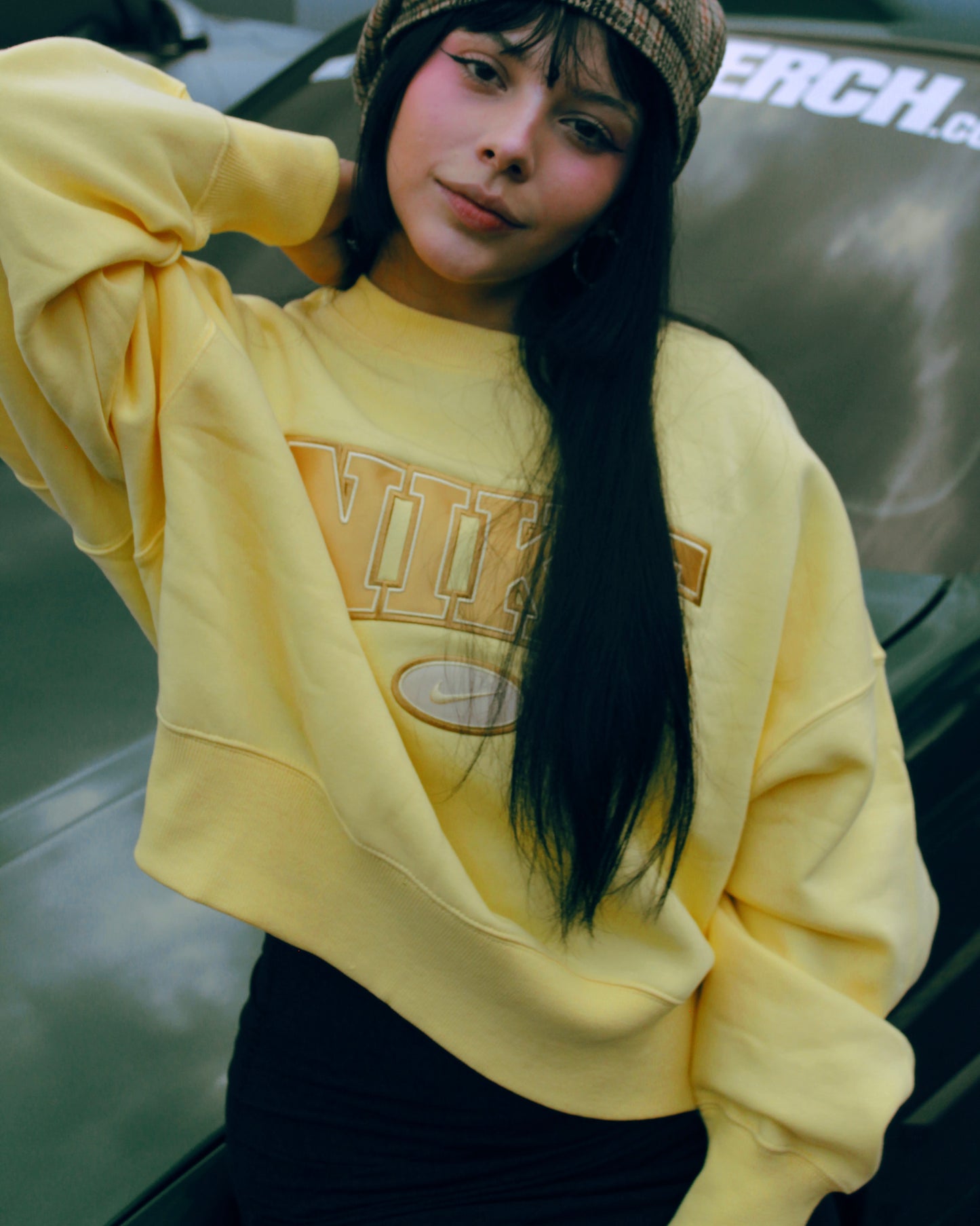 Crewneck Nike “Sportswear Phoenix Fleece” Yellow S