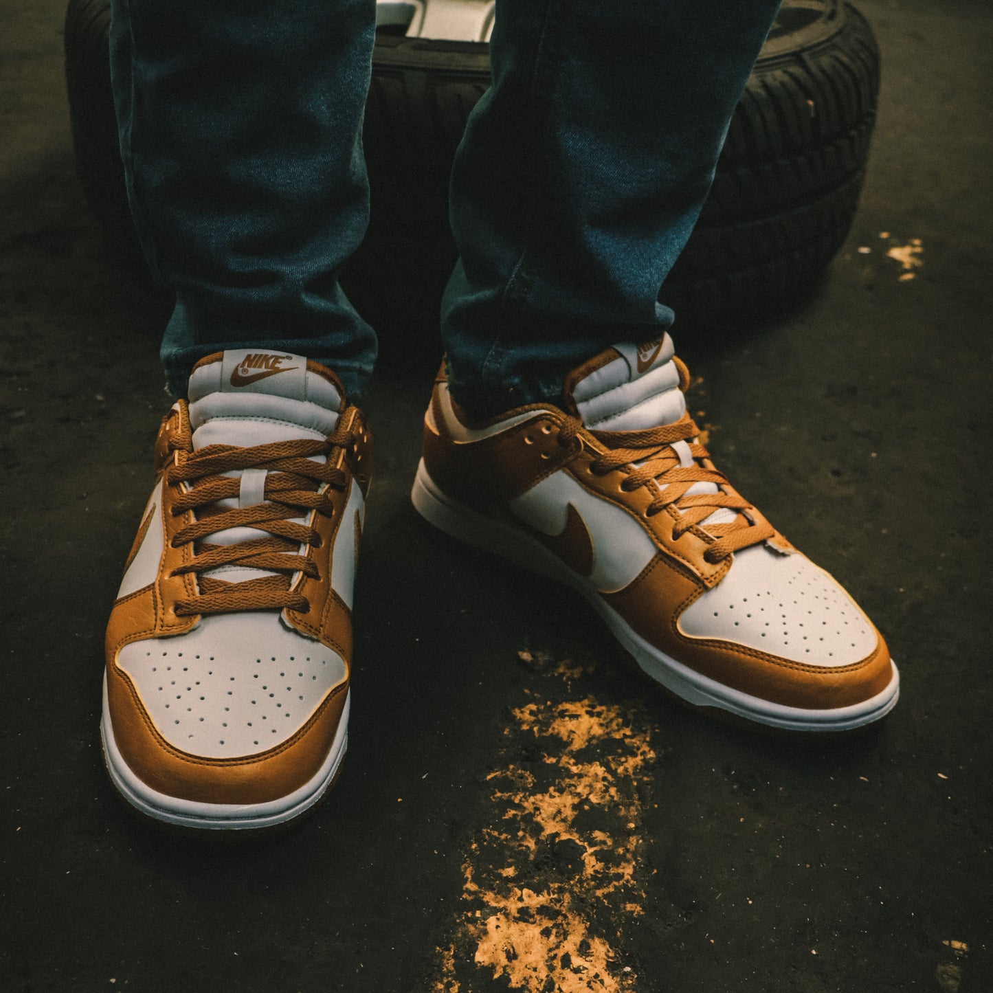 8us (9.5W) Nike Dunk Low “Phantom Gold”