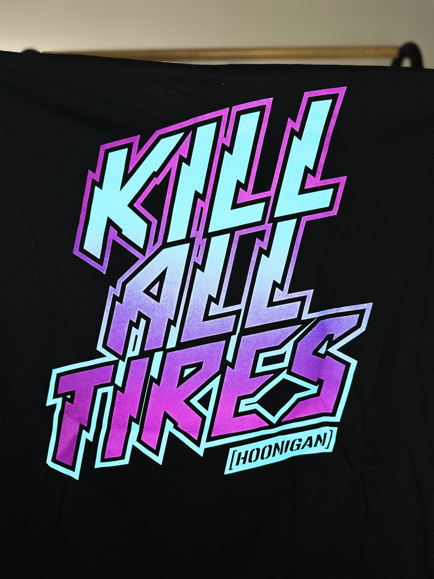 T-Shirt “Kill all tires” Black M - L