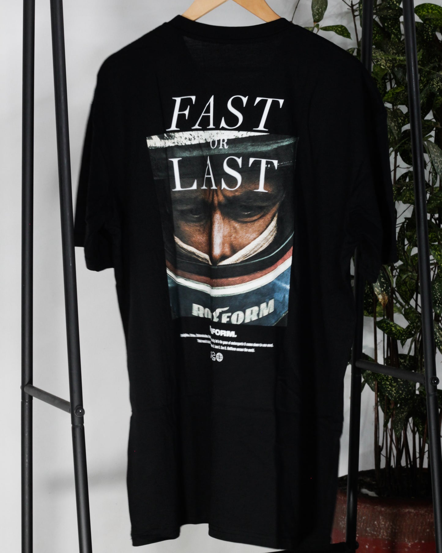 T-Shirt "Fast or Last" Black L - XL