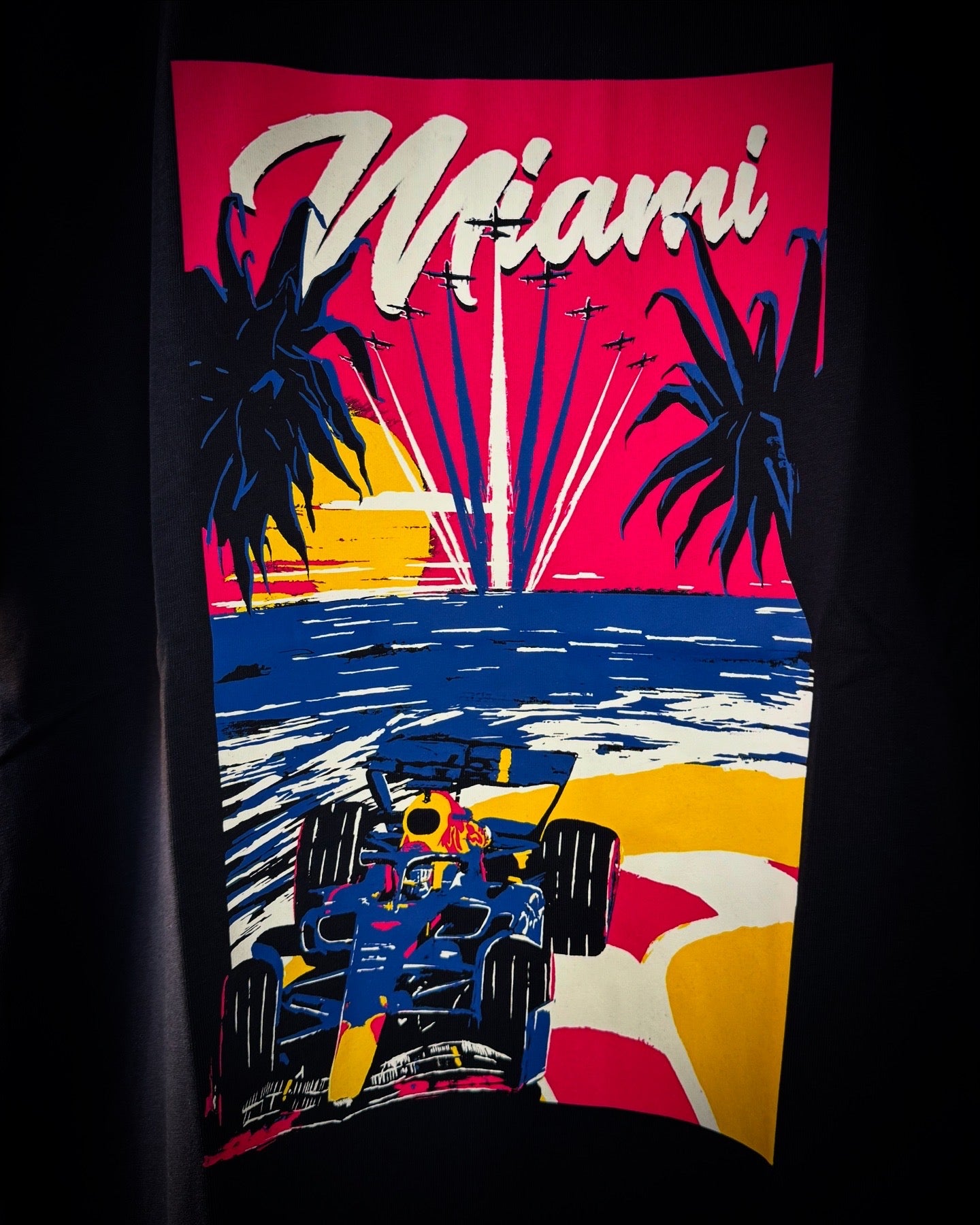 T-Shirt Oracle RedBull Racing “Miami GP” Black