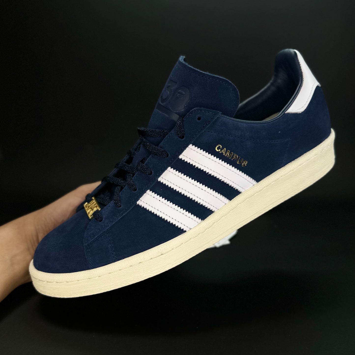 Campus x Bape 30th Anniversary “Collegiate Navy” 10,5us