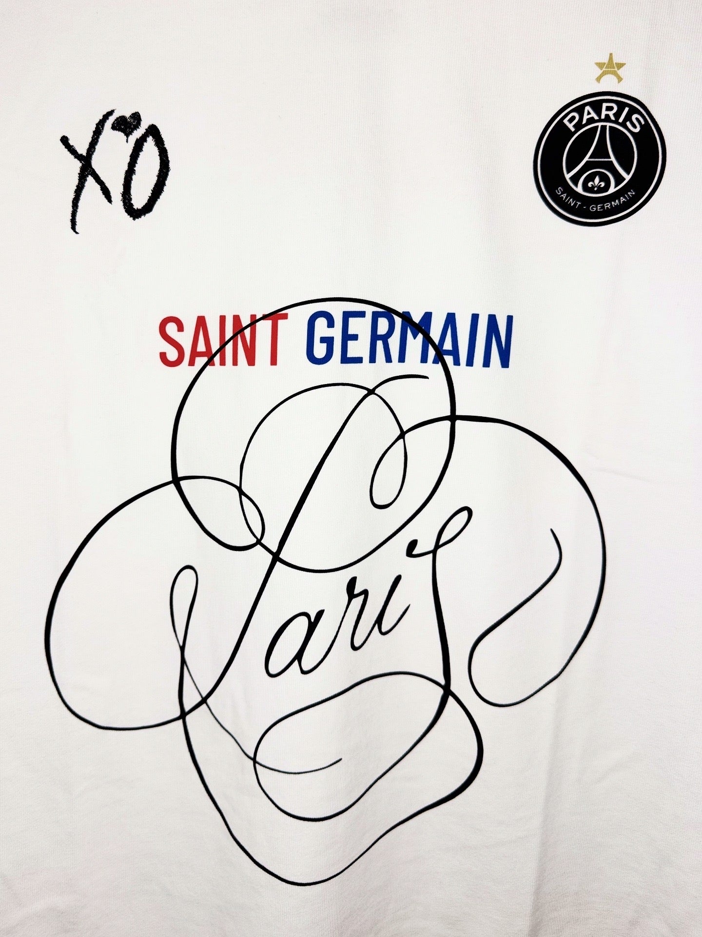 Paris Saint-Germain and The Weeknd "XO x PSG" White M