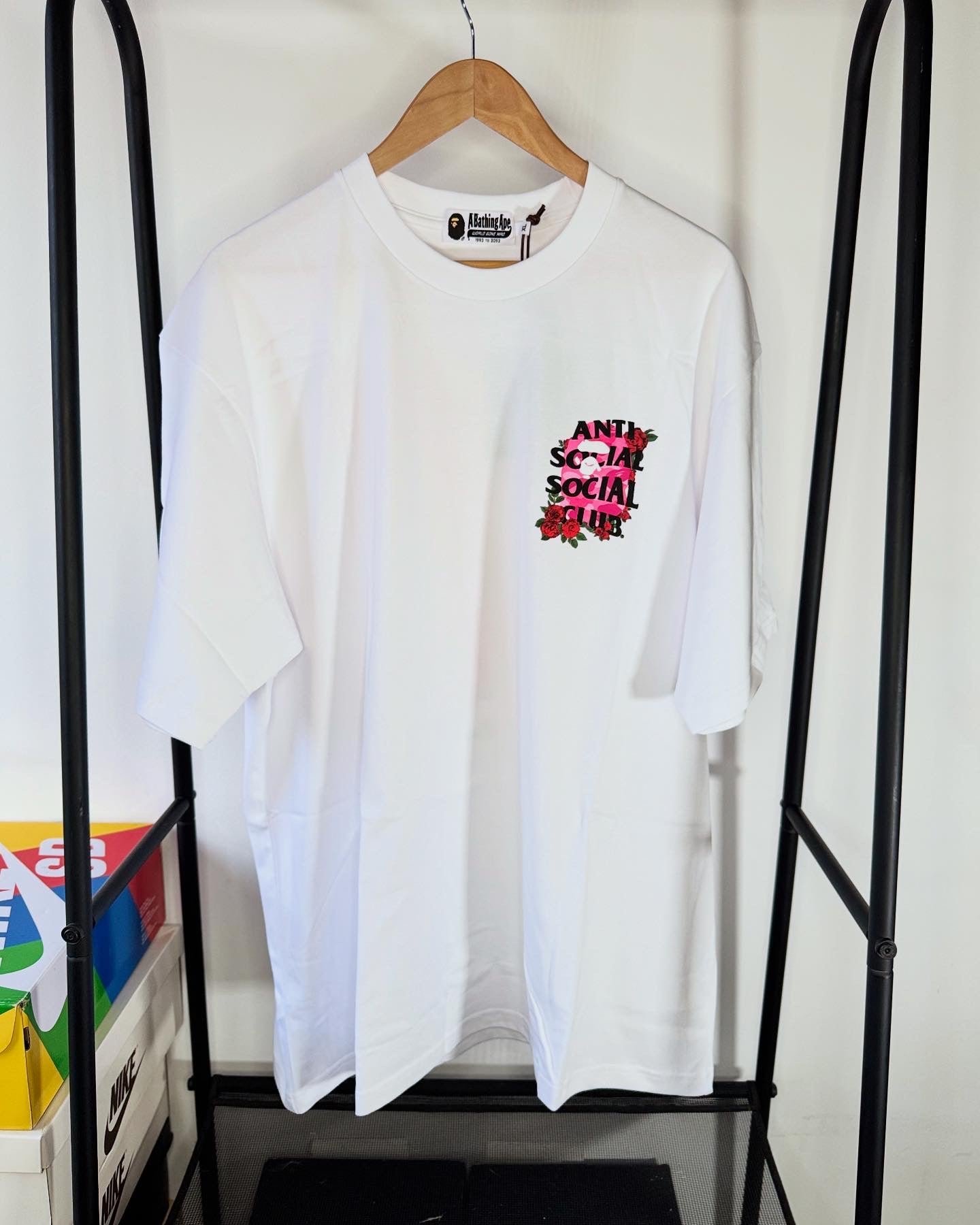 T-Shirt BAPE x ASSC White XL
