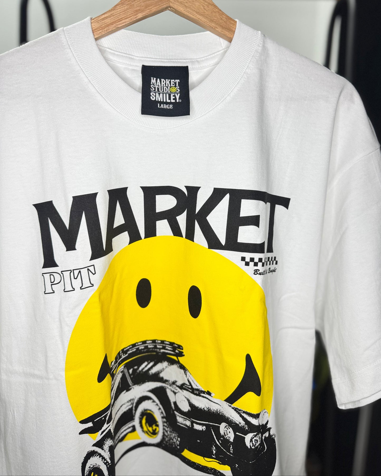 T-Shirt “Smile all Four” White L