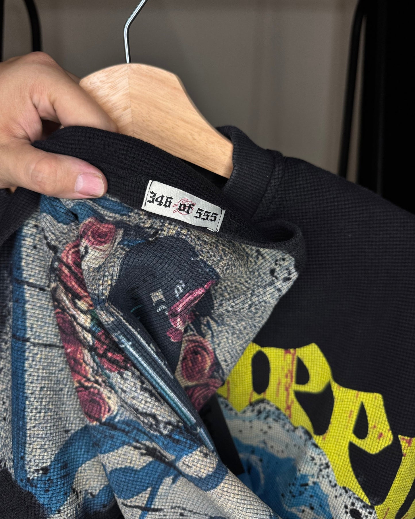 T-Shirt “Long Lonely Road” LS Thermal Black XL