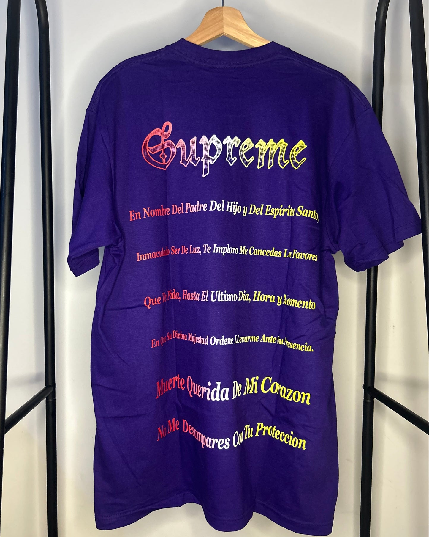 T-shirt “Grim Reaper" Purple L