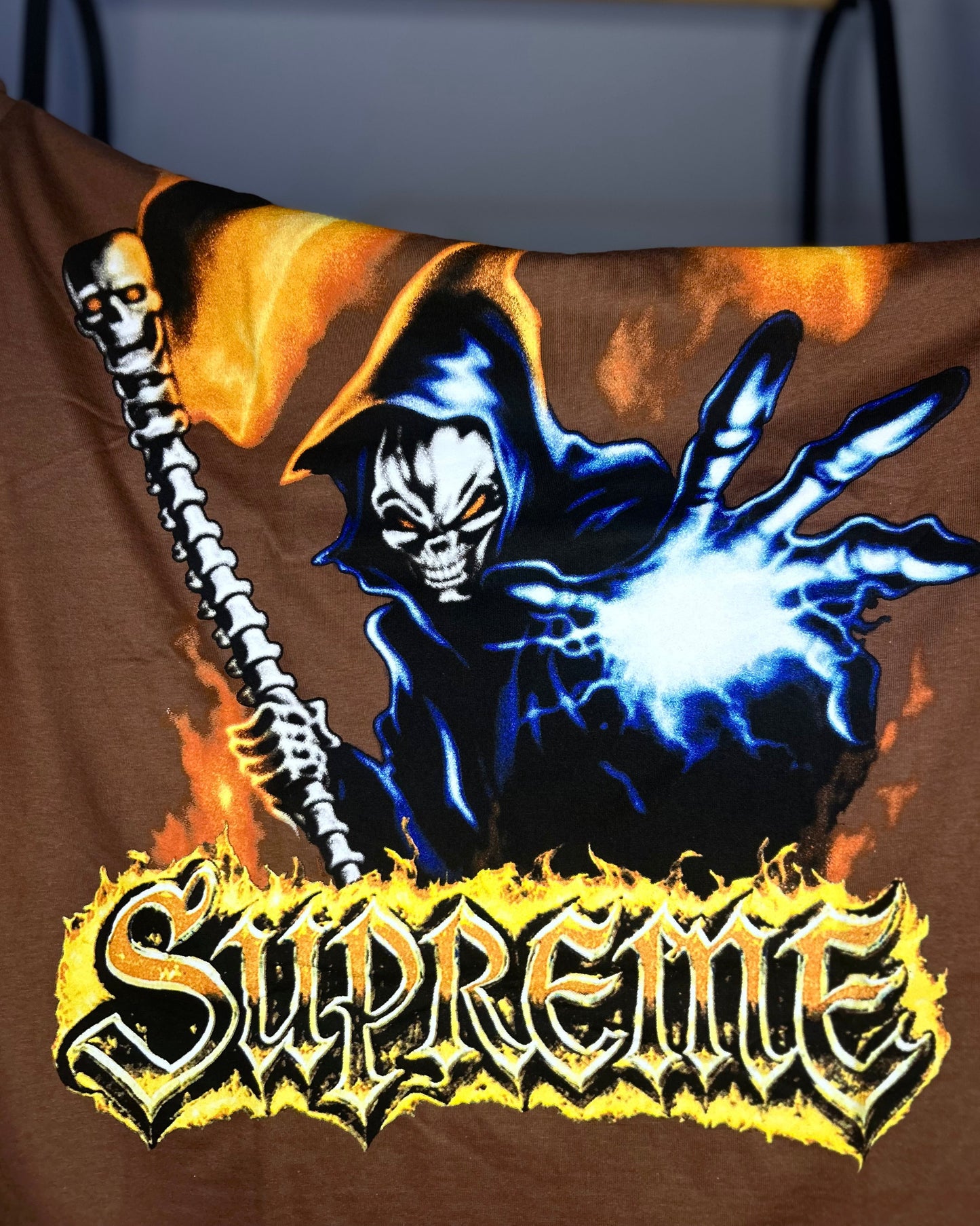 T-shirt “Grim Reaper" Brown XL