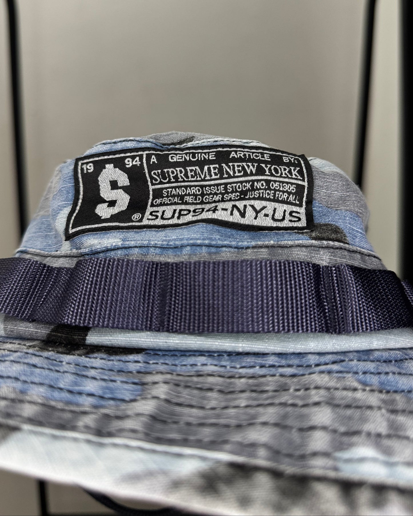 Military Boonie "Blue Camo" S/M
