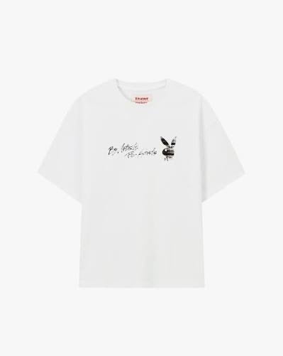 T-Shirt x PlayBoy "Monroe" White L