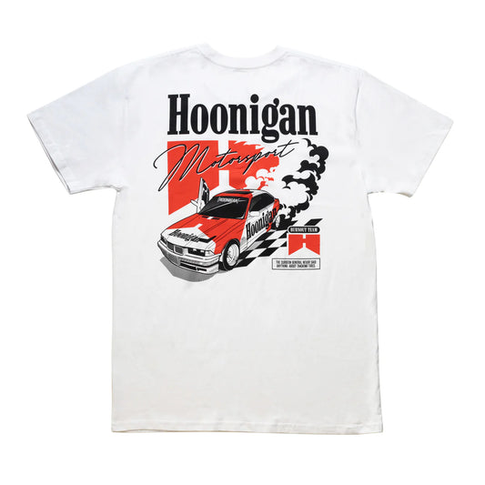 T-Shirt “HN Burnout team” White XL