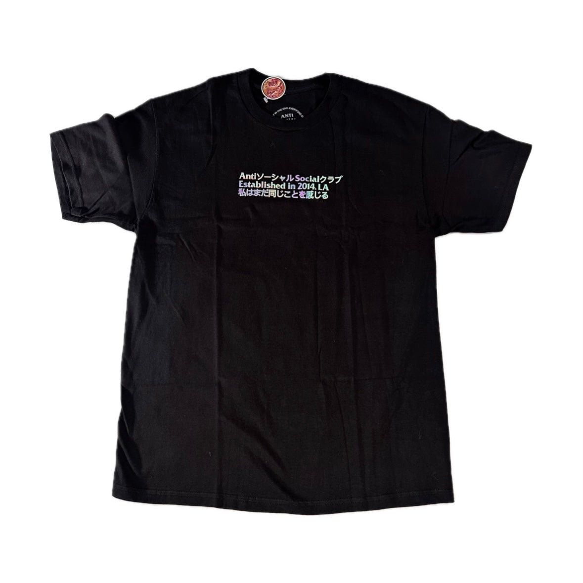 T-Shirt AntiSocialSocialClub “Temporary Memory” L 