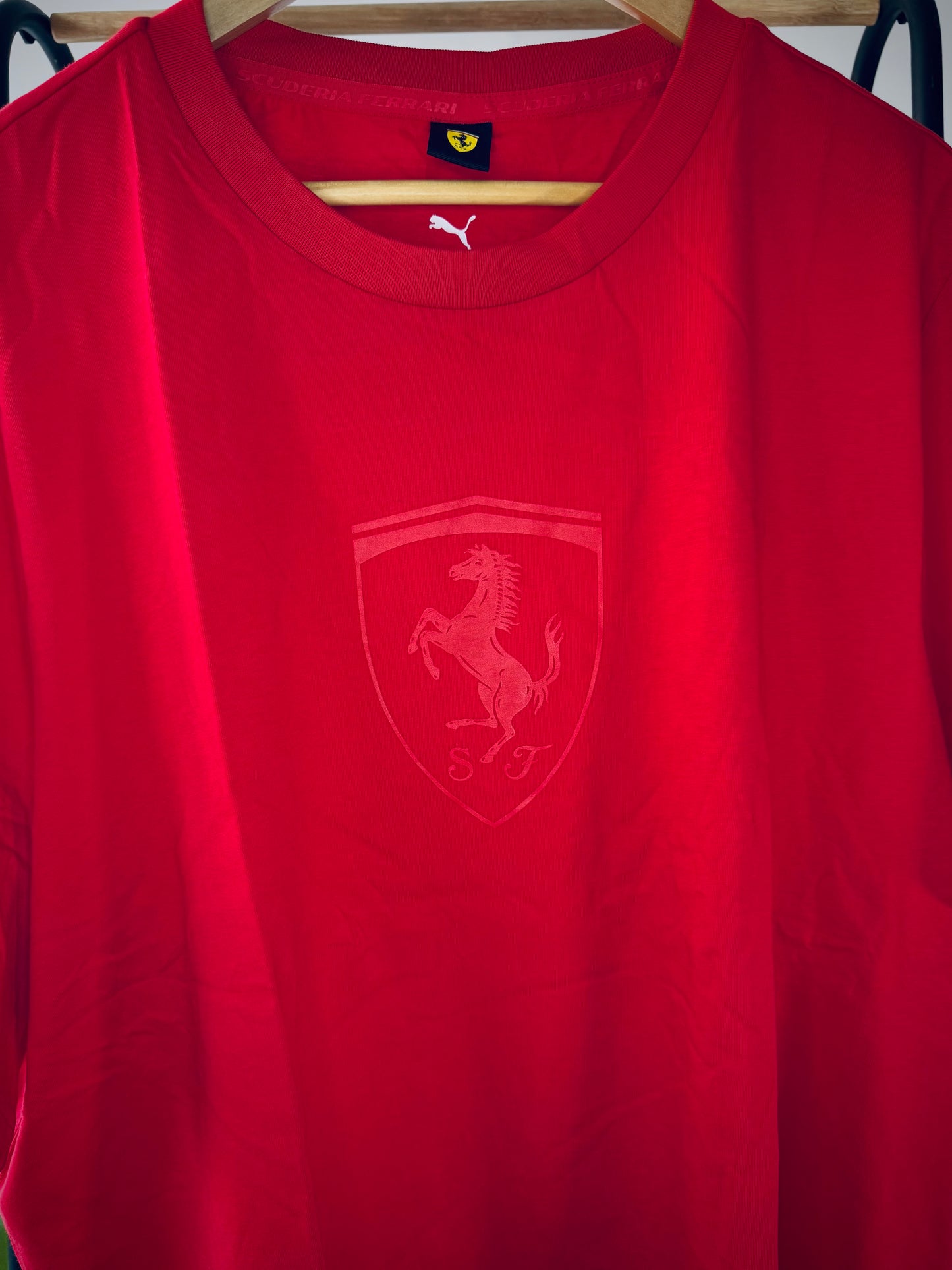 T-Shirt Puma x Ferrari “Logo” All Red