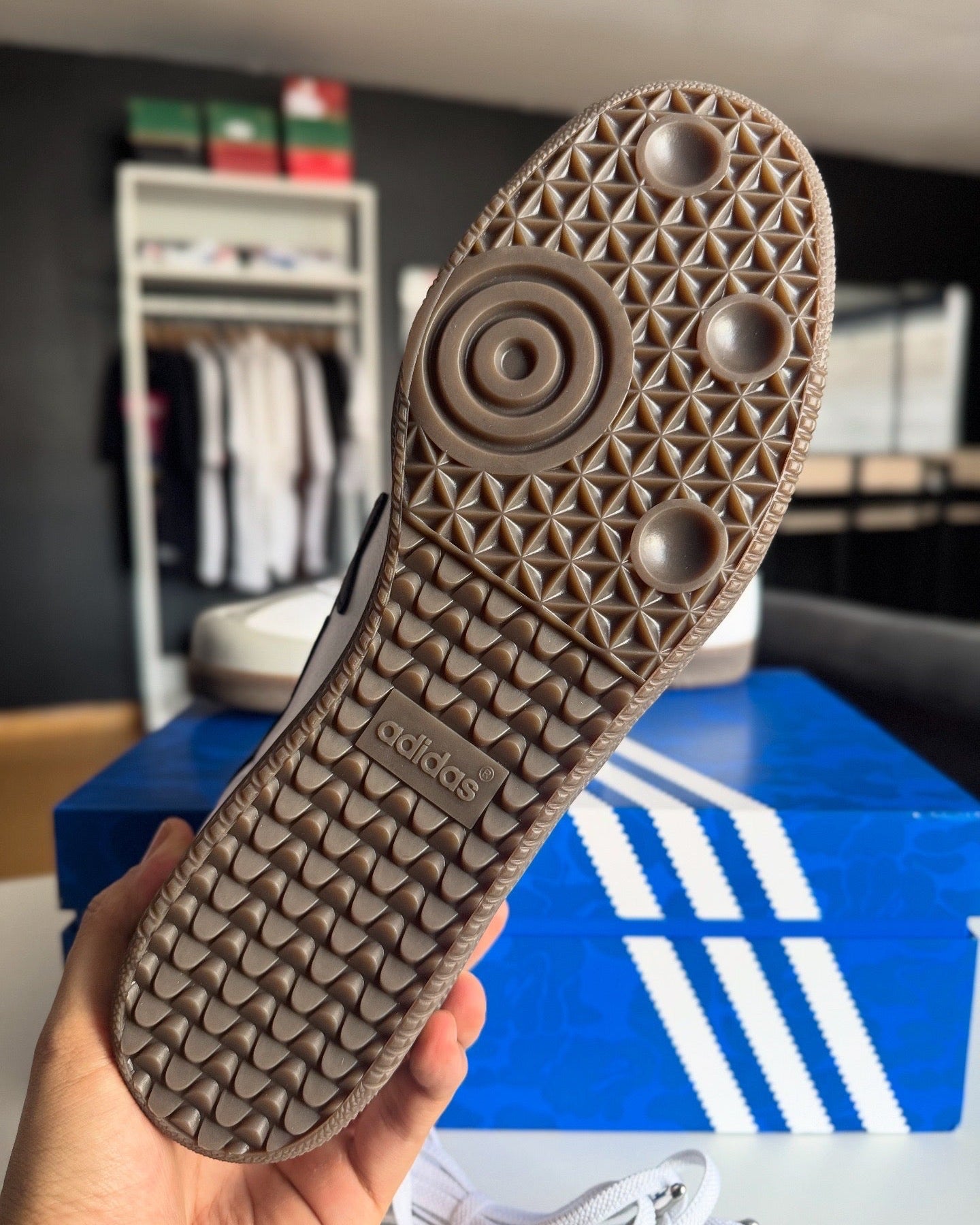 10.5us Adidas Samba Vegans 