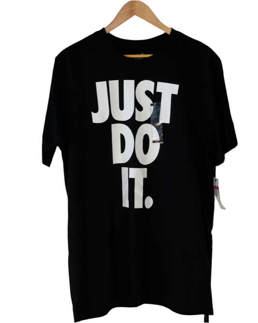 T-Shirt "Just Do It" Black L
