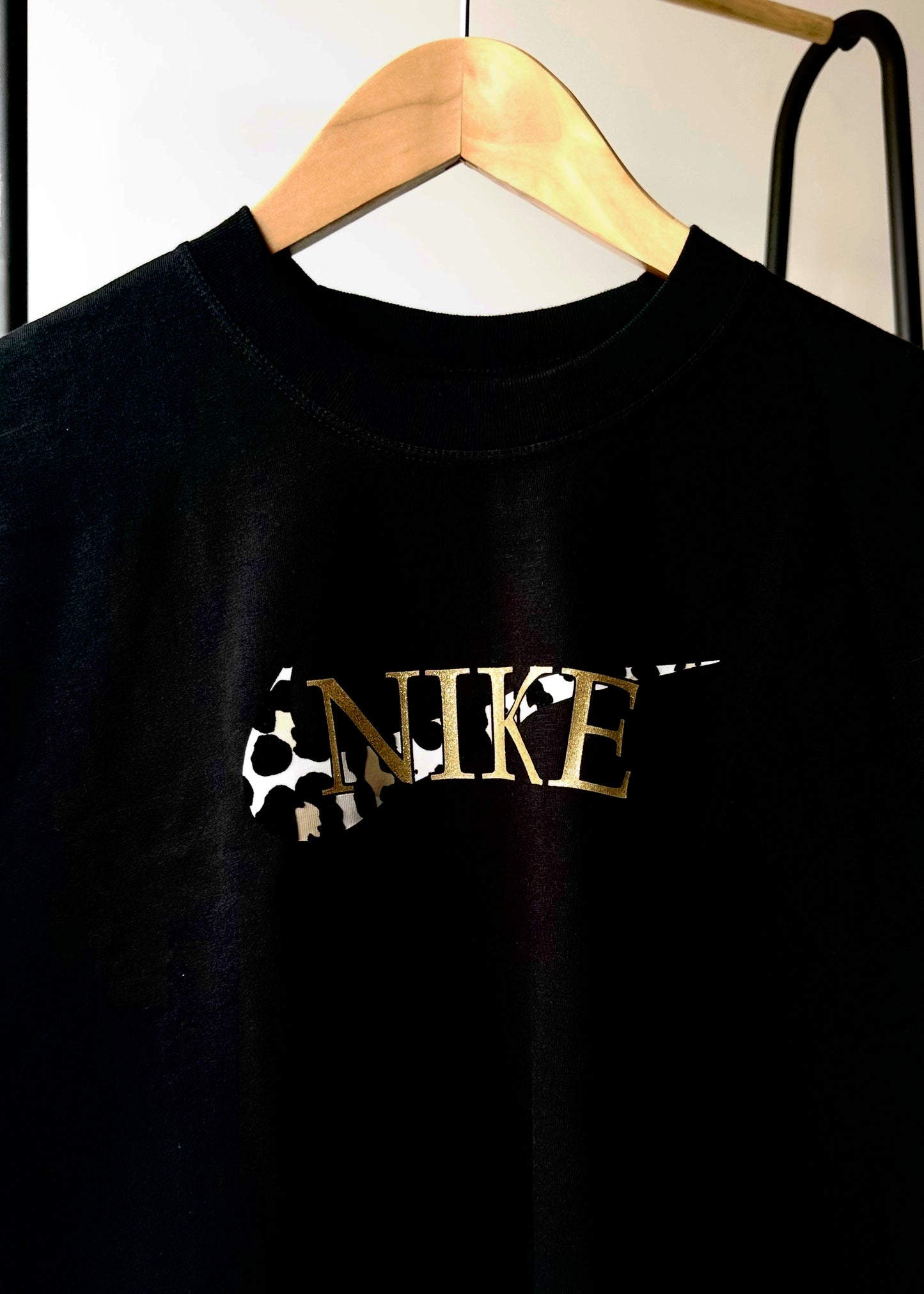 T-Shirt "Animal print" Black XS