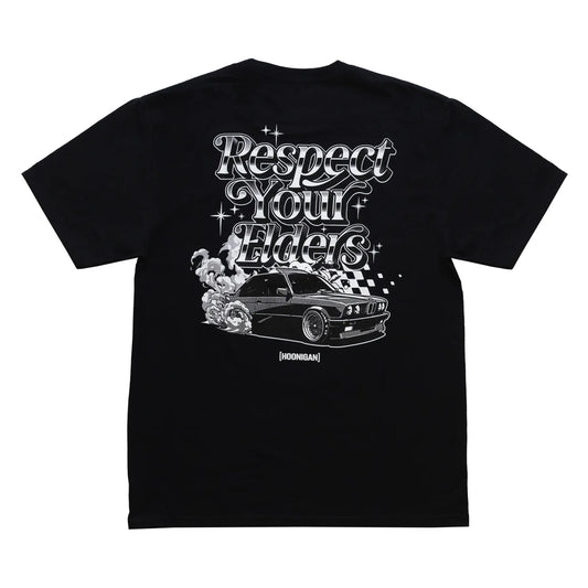 T-Shirt “Respect your Elders” Black XL