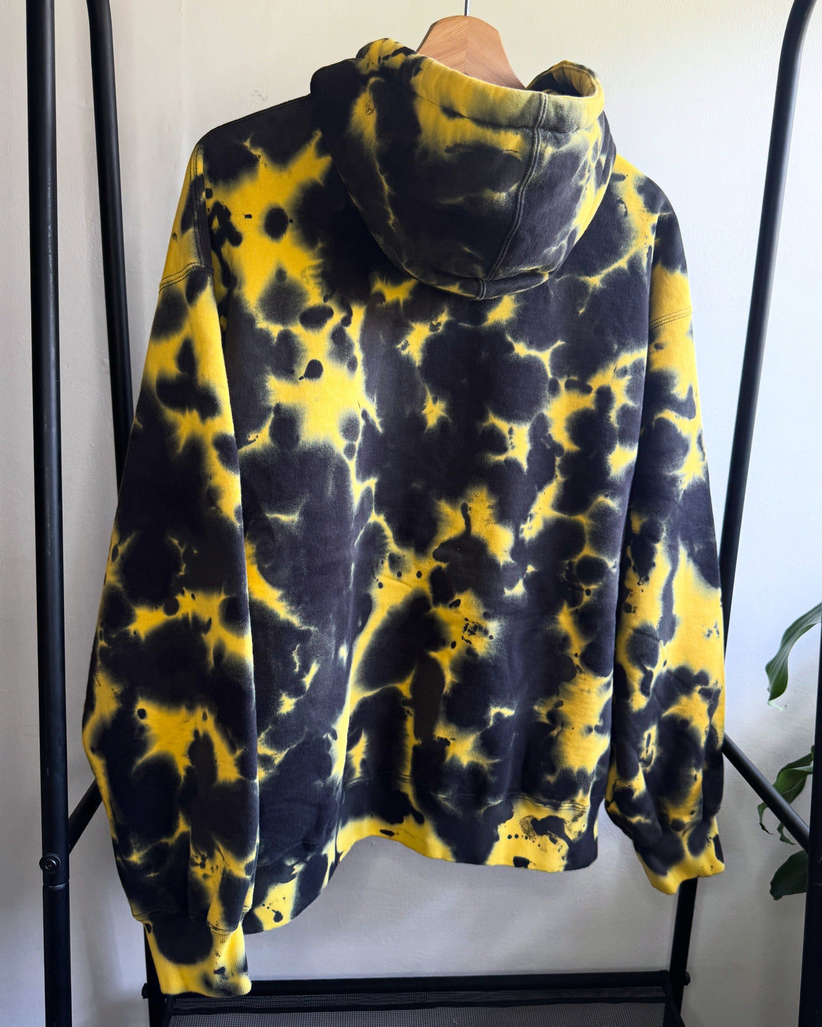Zip Up Hoodie ”Small Box" Tie Dye L