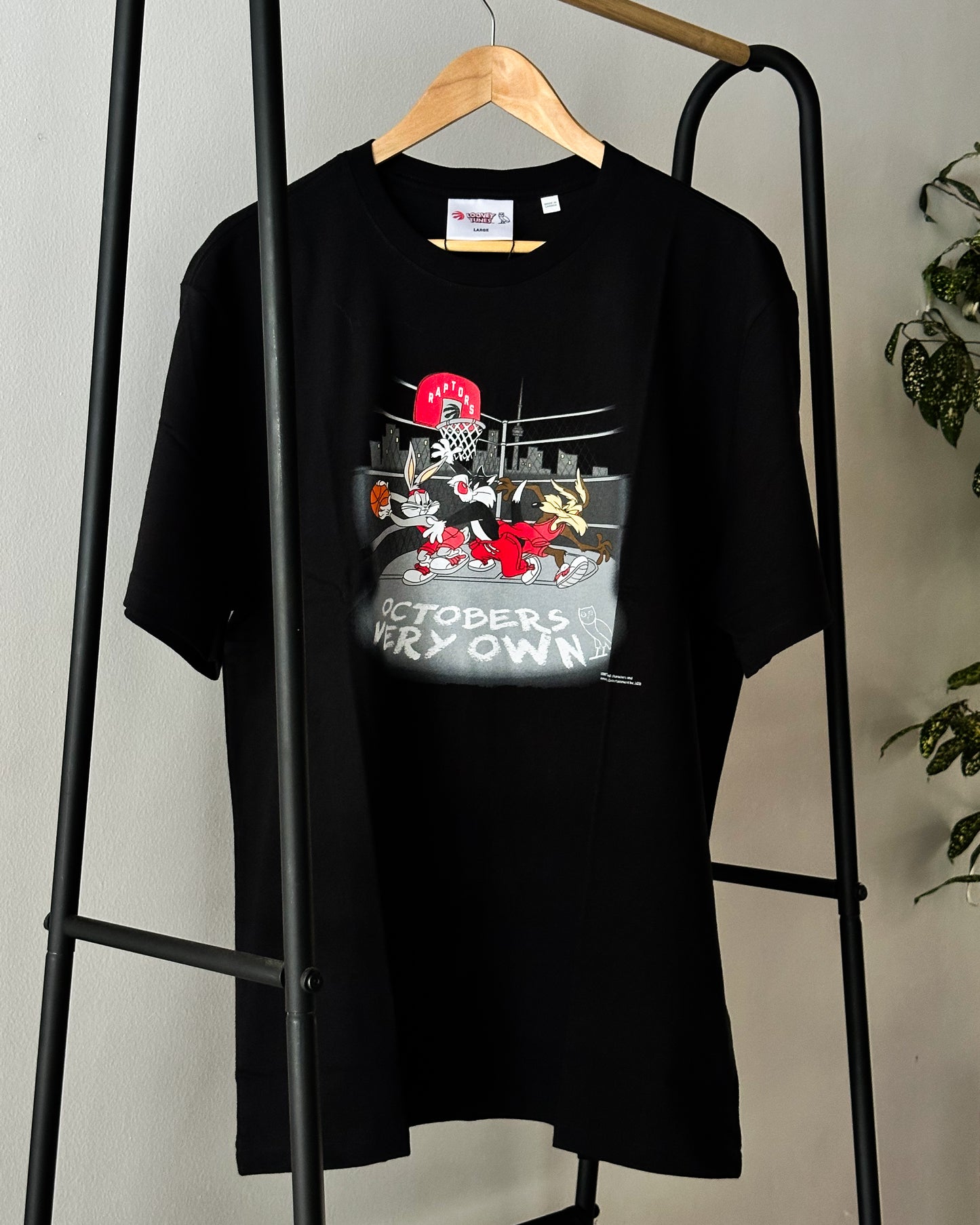 T-shirt "Looney Tunes x Raptors" Black L