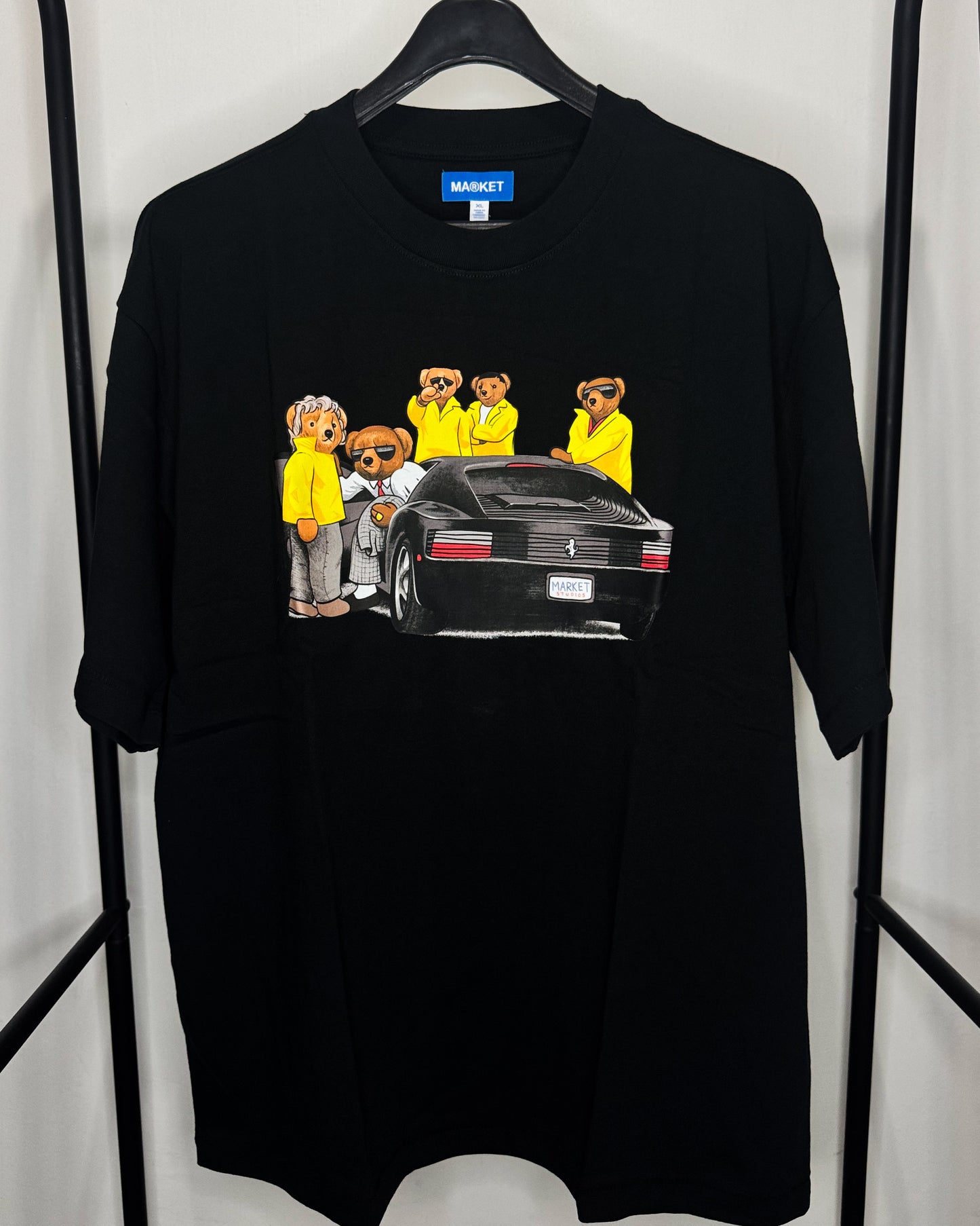 T-Shirt “High Security bear” Black XL