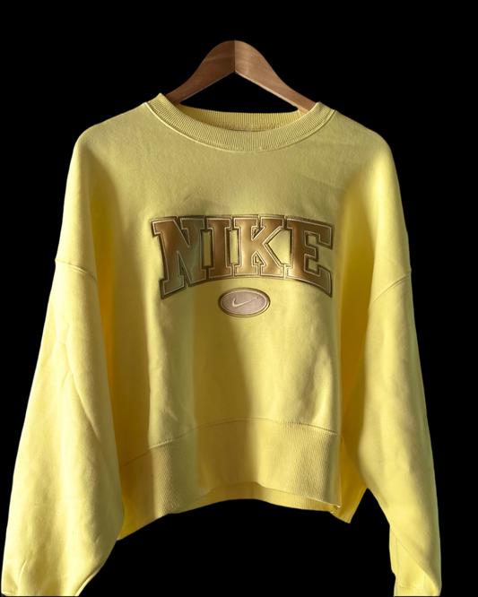 Crewneck Nike “Sportswear Phoenix Fleece” Yellow S