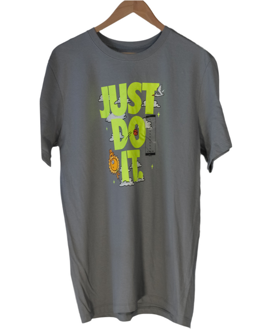 T-Shirt "Just Do It" Gray L
