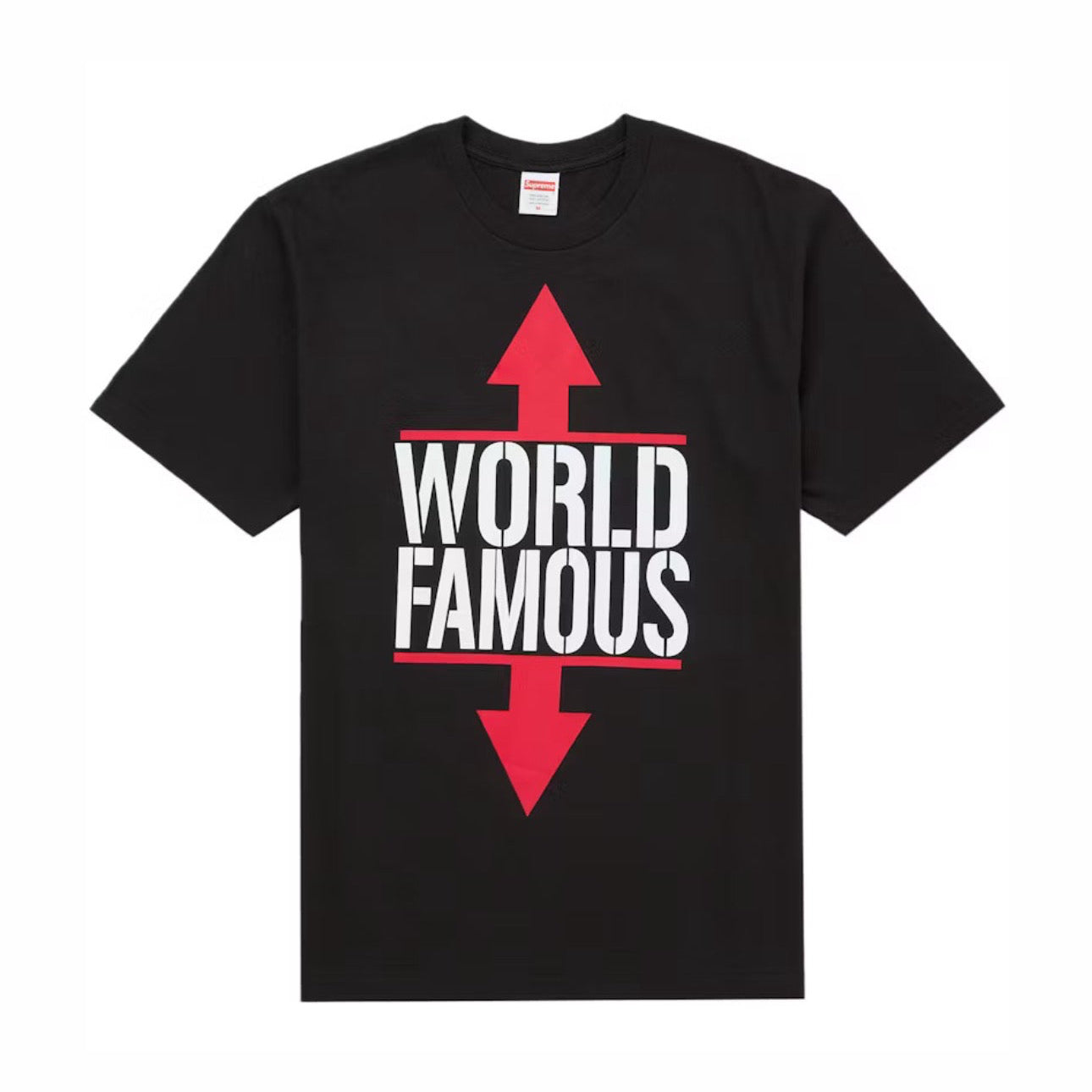 T-shirt “World Famous" Black