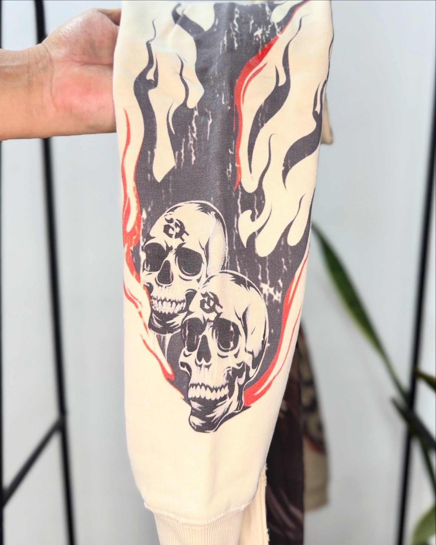 T-Shirt “Black Monday” LS Thermal Cream L