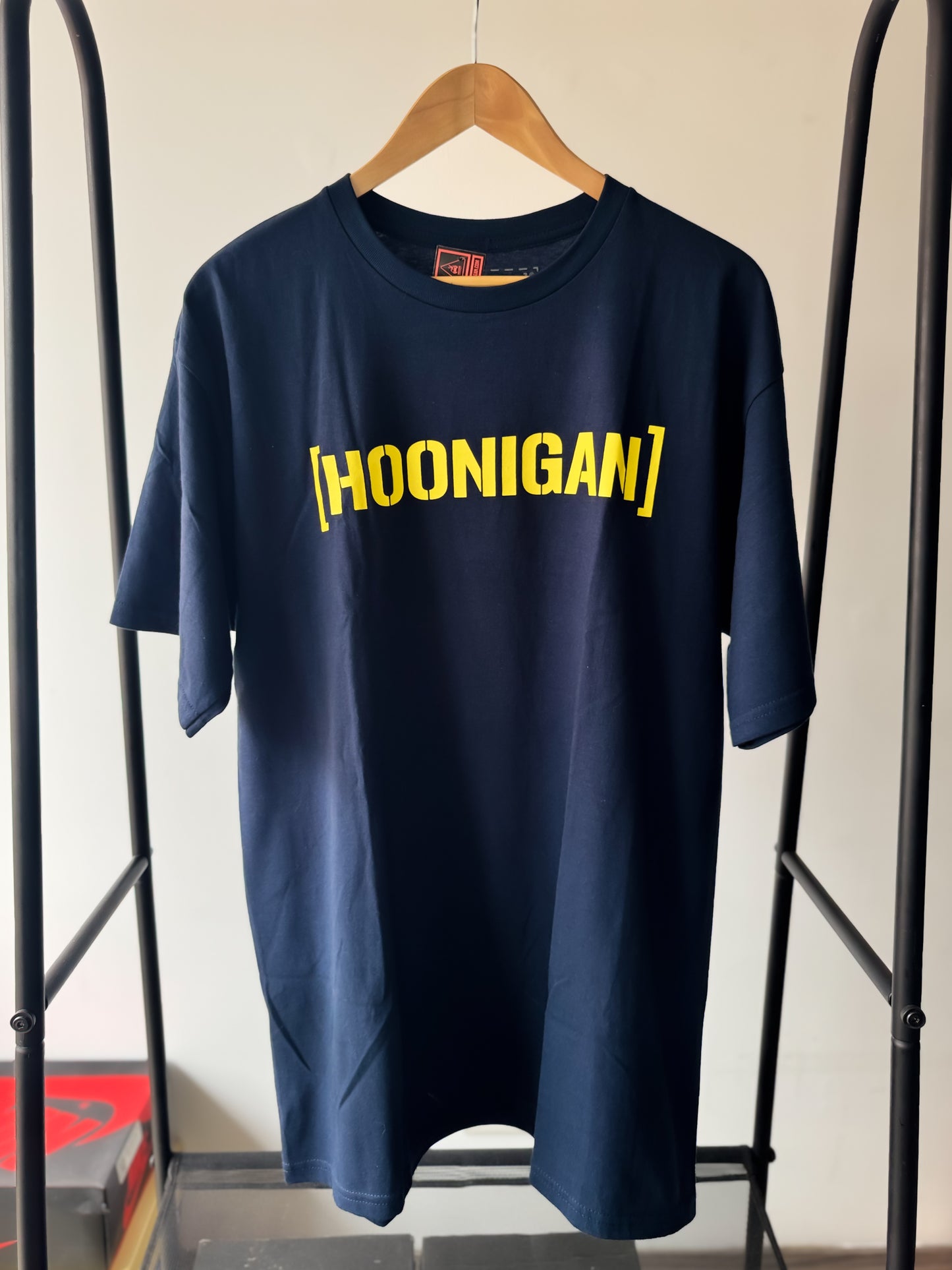 T-Shirt HOONIGAN “Censor bar” Blue L 