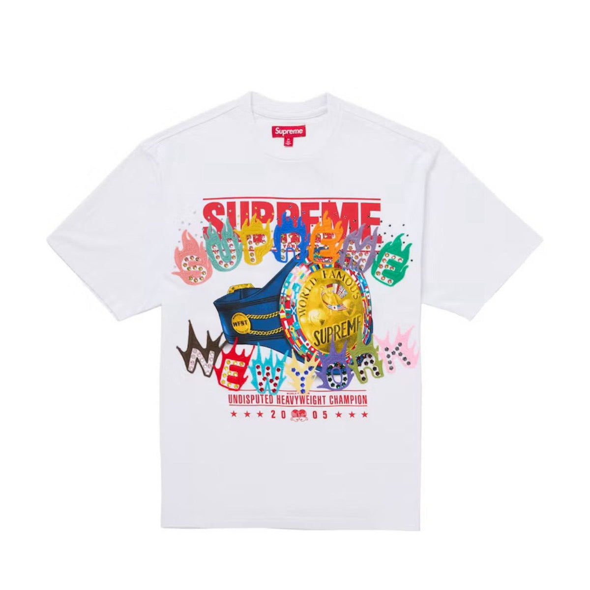 T-shirt “Undisputed" White L